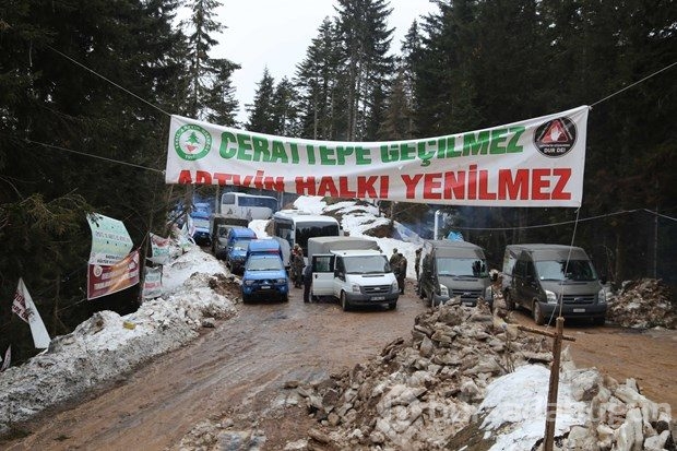 Artvin'in Cerattepe bölgesinde çalışmalar başladı