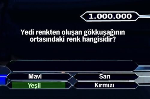 1 milyon liralık 11 final sorusu	