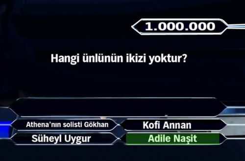 1 milyon liralık 11 final sorusu	