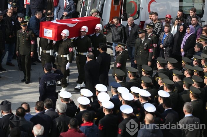 Bursa şehidini sonsuzluğa uğurladı!