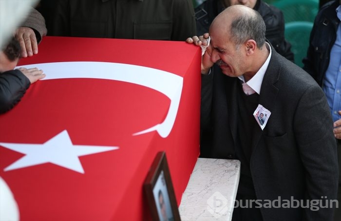 Bursa şehidini sonsuzluğa uğurladı!