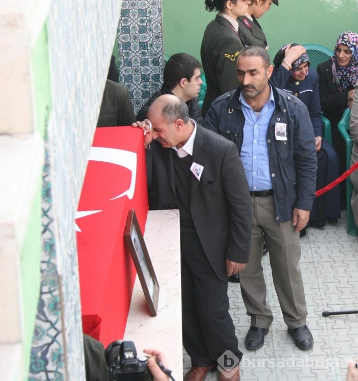 Bursa şehidini sonsuzluğa uğurladı!