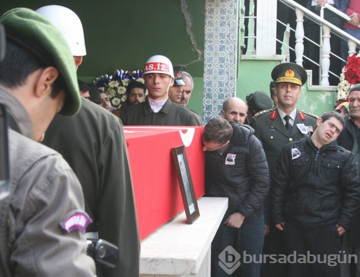 Bursa şehidini sonsuzluğa uğurladı!