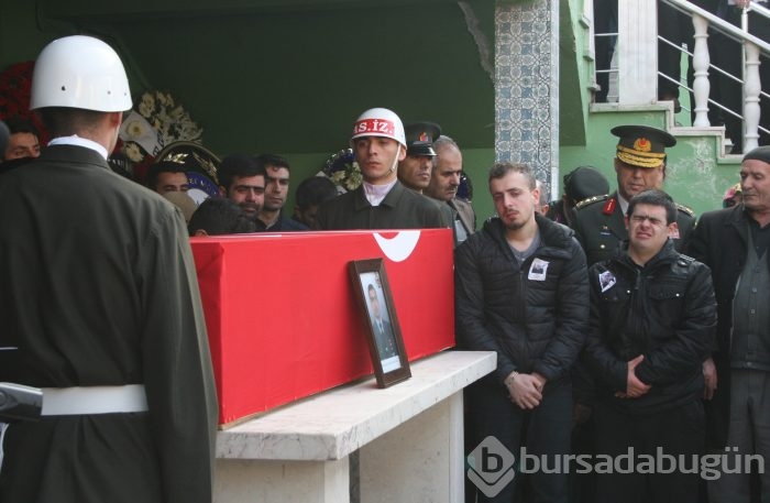 Bursa şehidini sonsuzluğa uğurladı!