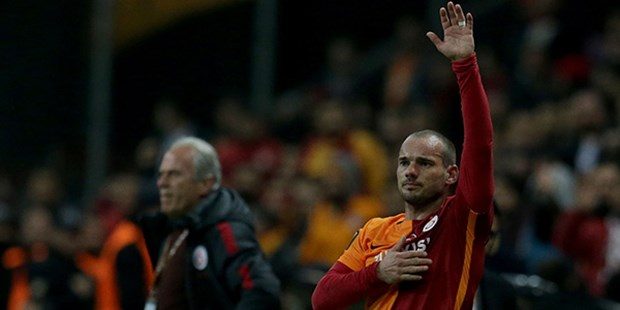 Galatasaray-Lazio karşılaşmasından kareler