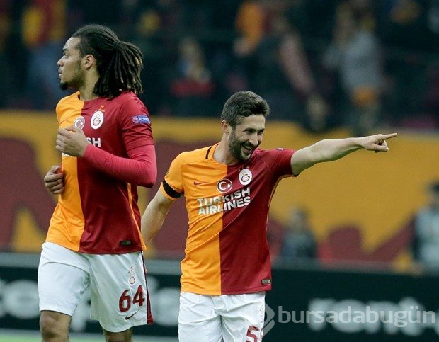 Galatasaray-Lazio karşılaşmasından kareler