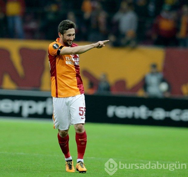 Galatasaray-Lazio karşılaşmasından kareler
