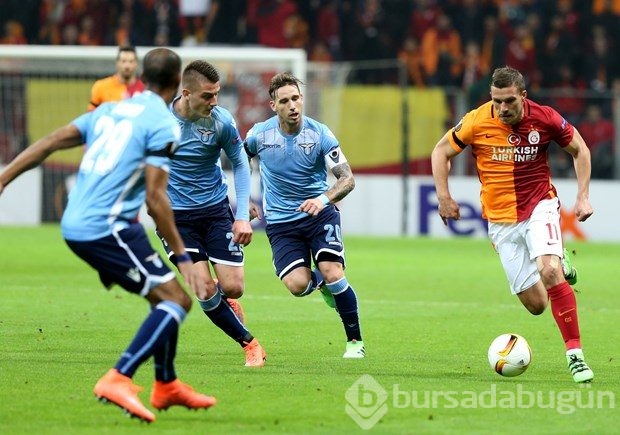 Galatasaray-Lazio karşılaşmasından kareler