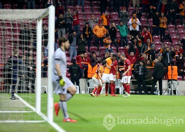 Galatasaray-Lazio karşılaşmasından kareler