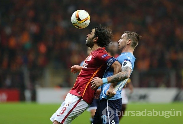 Galatasaray-Lazio karşılaşmasından kareler