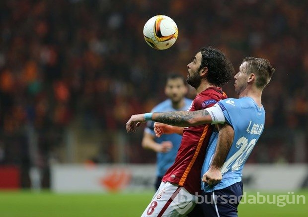 Galatasaray-Lazio karşılaşmasından kareler