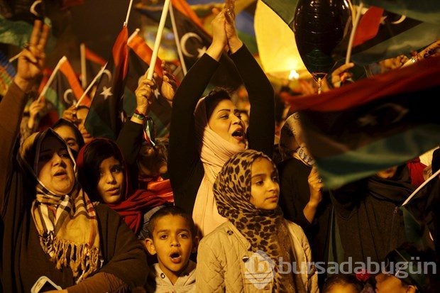 Kaddafi'nin devrilişinin yıldönümü kutlandı