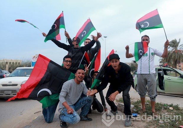 Kaddafi'nin devrilişinin yıldönümü kutlandı
