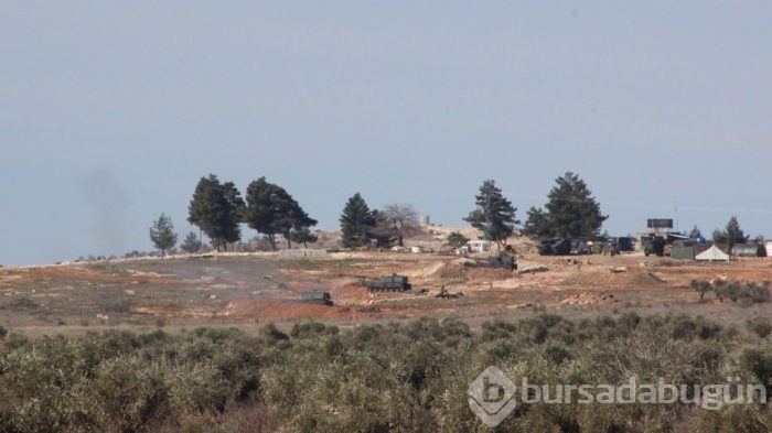 YPG mevzileri top atışlarıyla vuruldu	
