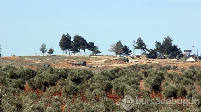 YPG mevzileri top atışlarıyla vuruldu	
