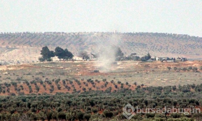 YPG mevzileri top atışlarıyla vuruldu	
