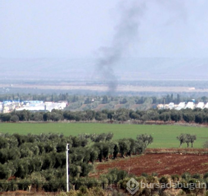YPG mevzileri top atışlarıyla vuruldu	
