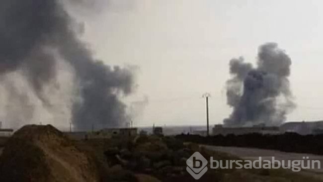 YPG mevzileri top atışlarıyla vuruldu	
