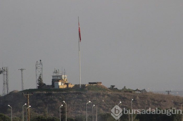 YPG mevzileri top atışlarıyla vuruldu	
