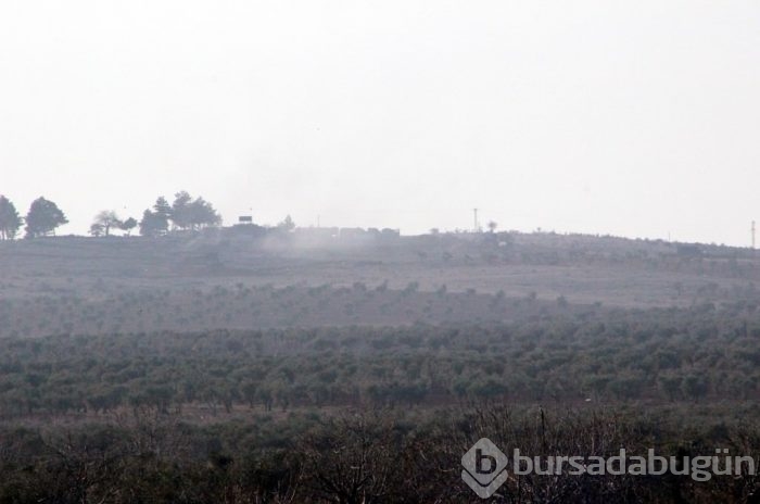 YPG mevzileri top atışlarıyla vuruldu	
