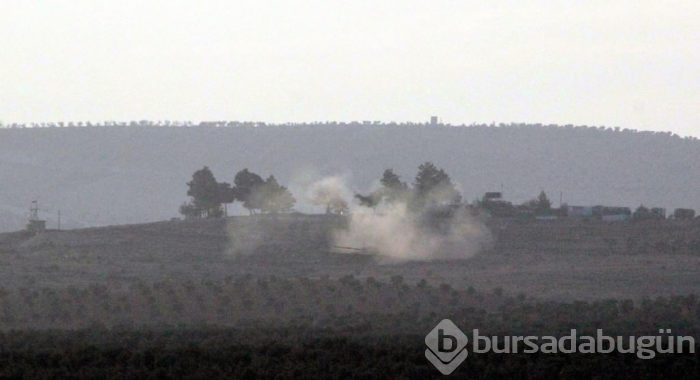 YPG mevzileri top atışlarıyla vuruldu	

