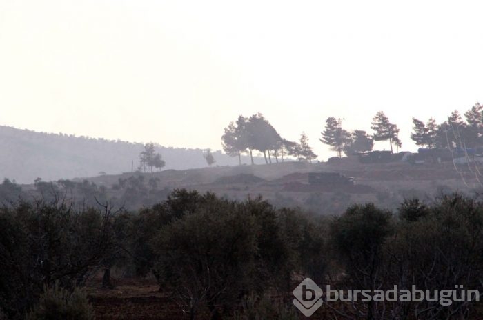 YPG mevzileri top atışlarıyla vuruldu	
