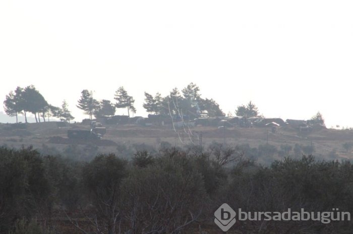 YPG mevzileri top atışlarıyla vuruldu	
