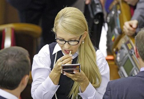Yulia Timoşenko imaj değiştirdi
