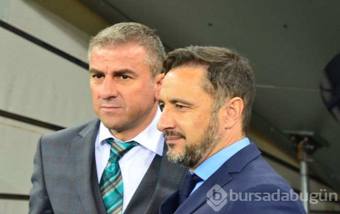 Bursaspor-Fenerbahçe maçında kareler...