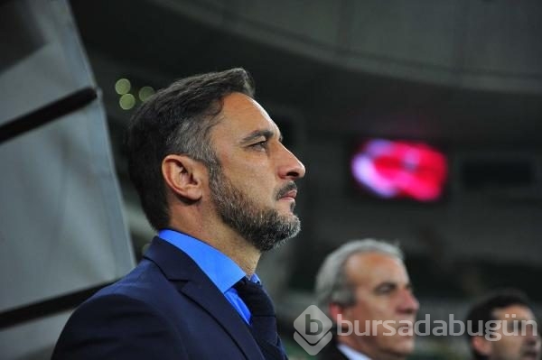Bursaspor-Fenerbahçe maçında kareler...