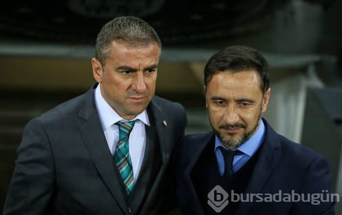 Bursaspor-Fenerbahçe maçında kareler...