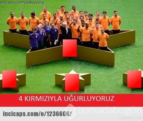 Galatasaray - Trabzonspor maçı caps'leri!