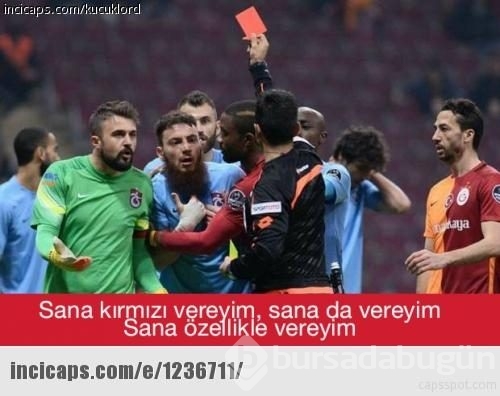 Galatasaray - Trabzonspor maçı caps'leri!