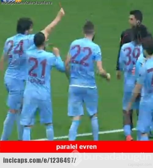 Galatasaray - Trabzonspor maçı caps'leri!