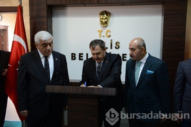 Veysel Eroğlu Kilis'i ziyaret etti