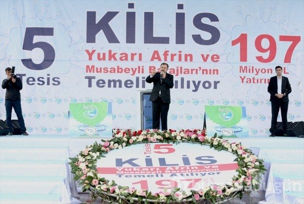 Veysel Eroğlu Kilis'i ziyaret etti