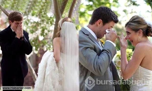 Damatların gelinleri ilk görme anları duygulandırdı