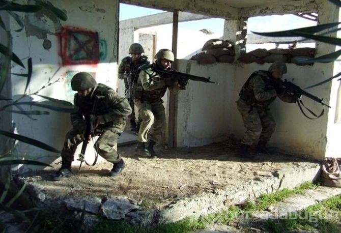 Teröristler son 100 metreye sıkıştı