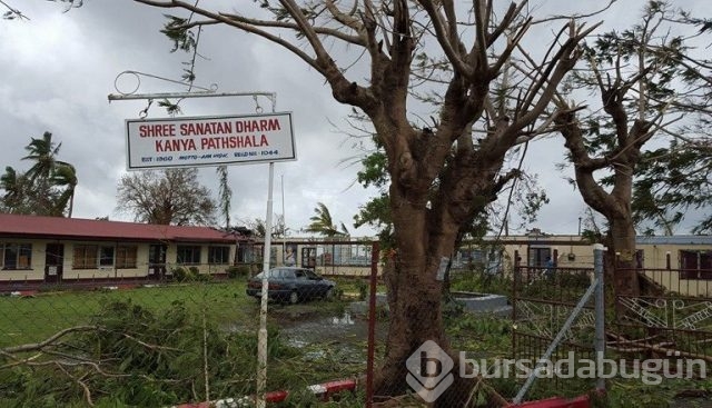 Fiji'deki kasırga