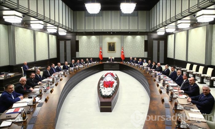 Bakanlar Kurulu Cumhurbaşkanlığı Külliyesi'nde toplandı