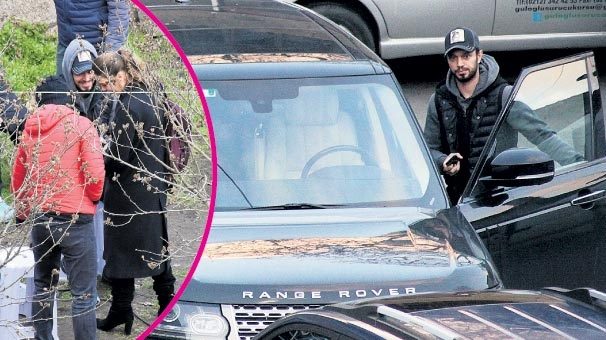 Murat Boz'dan aşkına sürpriz set ziyareti