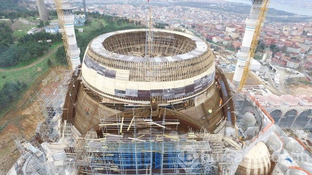 İşte Çamlıca Camii'nin son hali