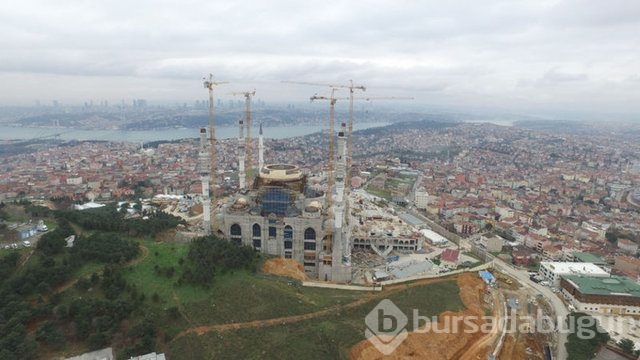 İşte Çamlıca Camii'nin son hali