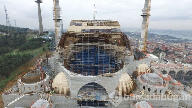 İşte Çamlıca Camii'nin son hali