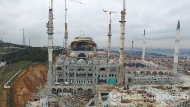 İşte Çamlıca Camii'nin son hali