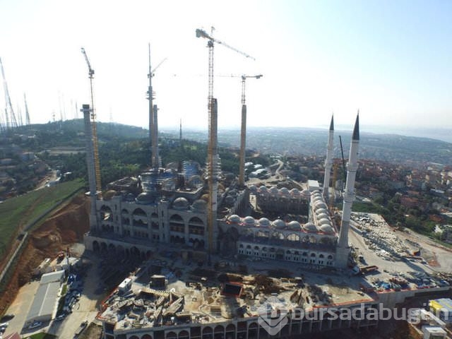İşte Çamlıca Camii'nin son hali