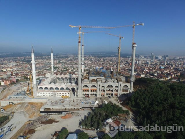 İşte Çamlıca Camii'nin son hali