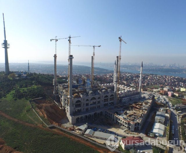 İşte Çamlıca Camii'nin son hali