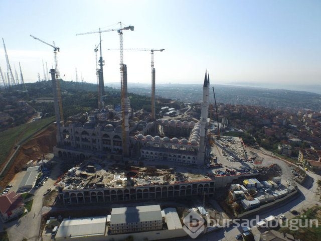 İşte Çamlıca Camii'nin son hali