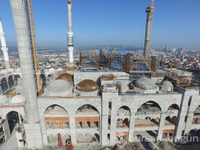 İşte Çamlıca Camii'nin son hali